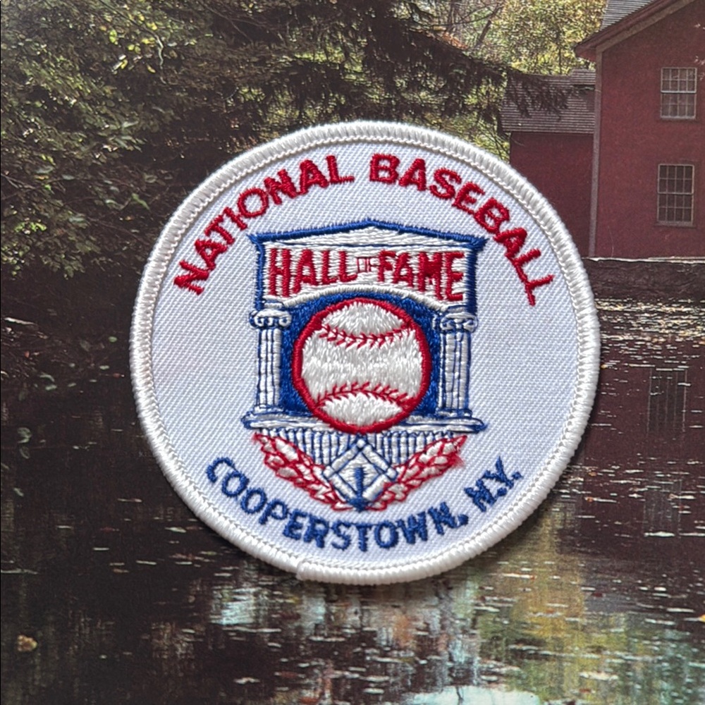 Vintage National Baseball Hall of Fame Patch